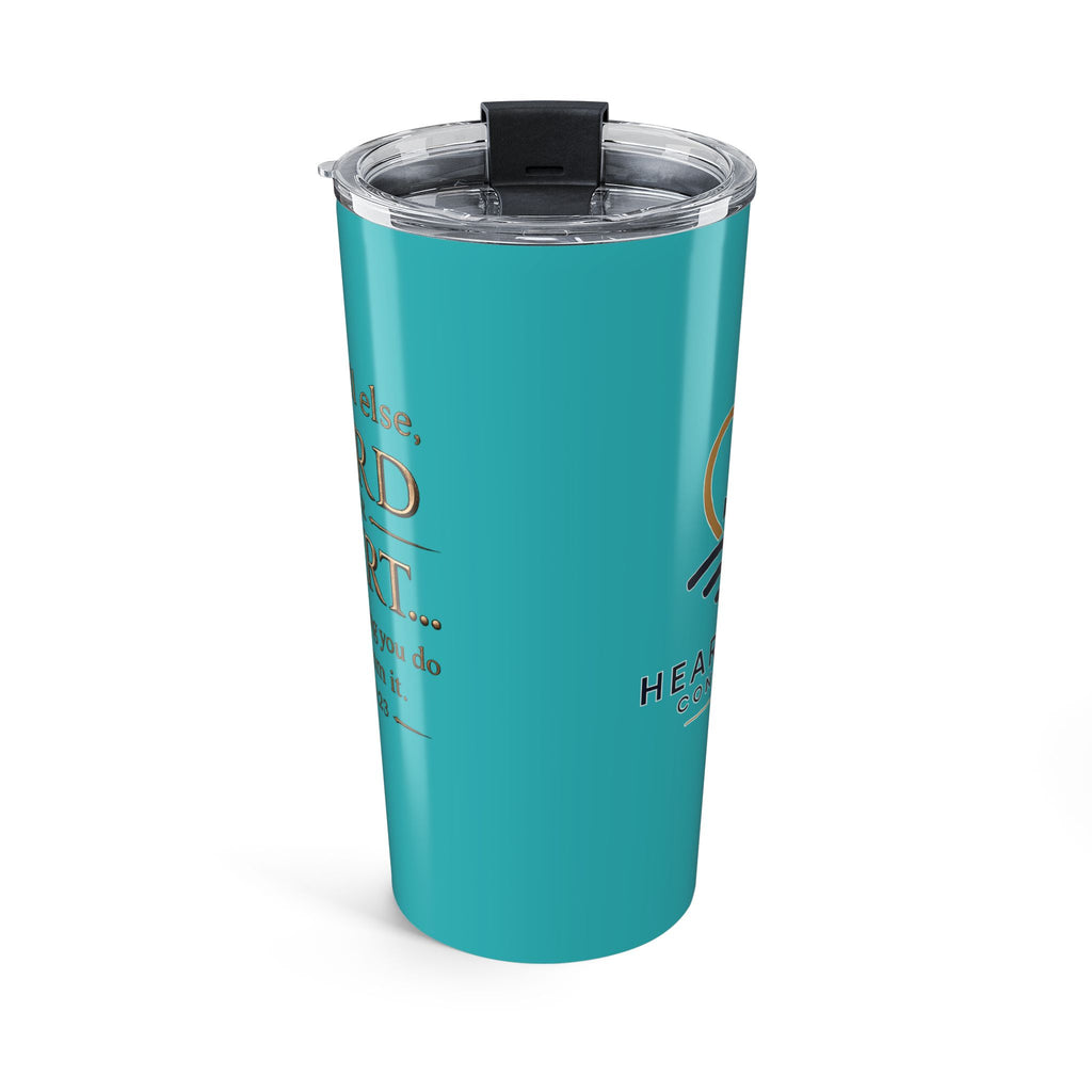 Heart Tribe Connection 20oz Tumbler — Founding Verse Logo Design