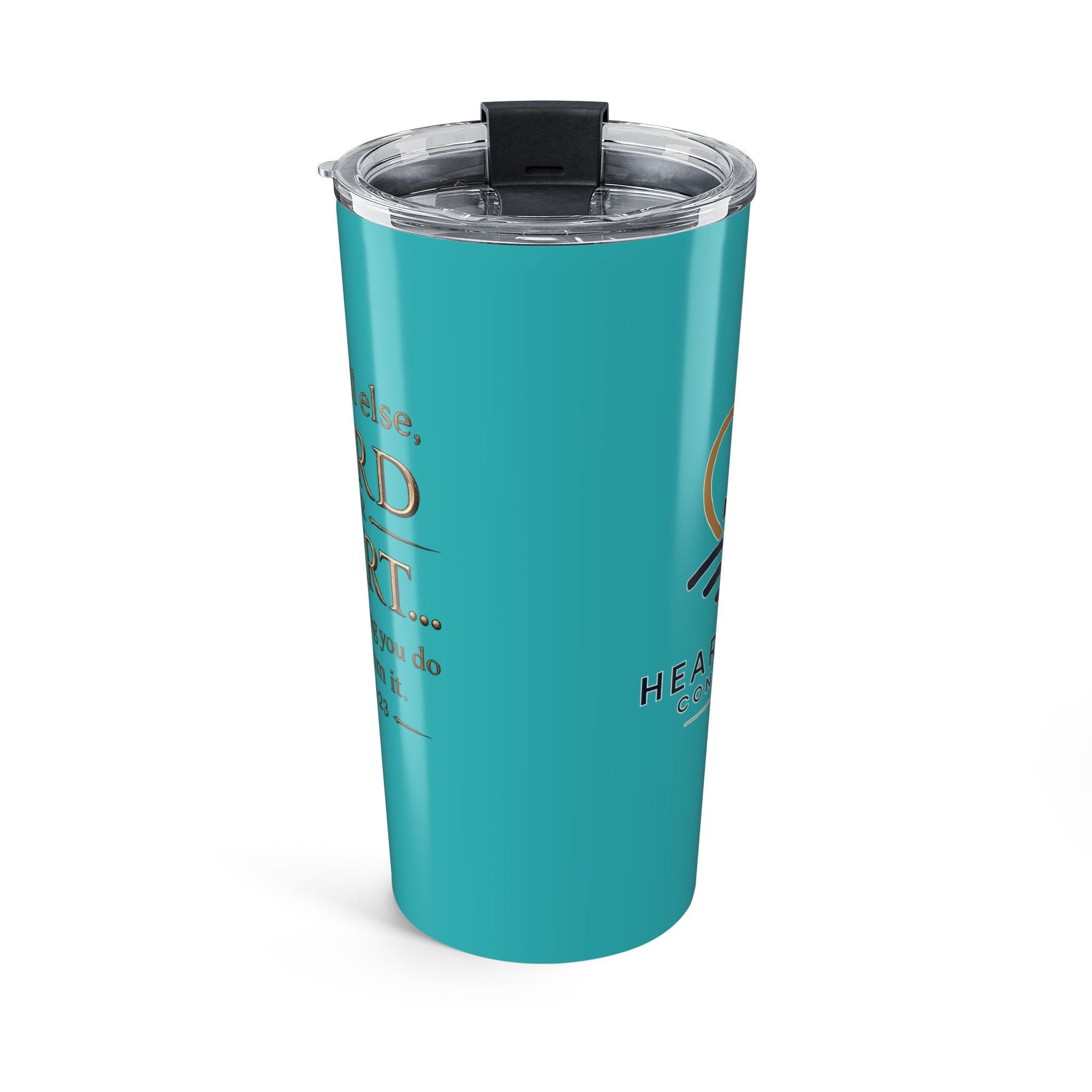 Heart Tribe Connection 20oz Tumbler — Founding Verse Logo Design