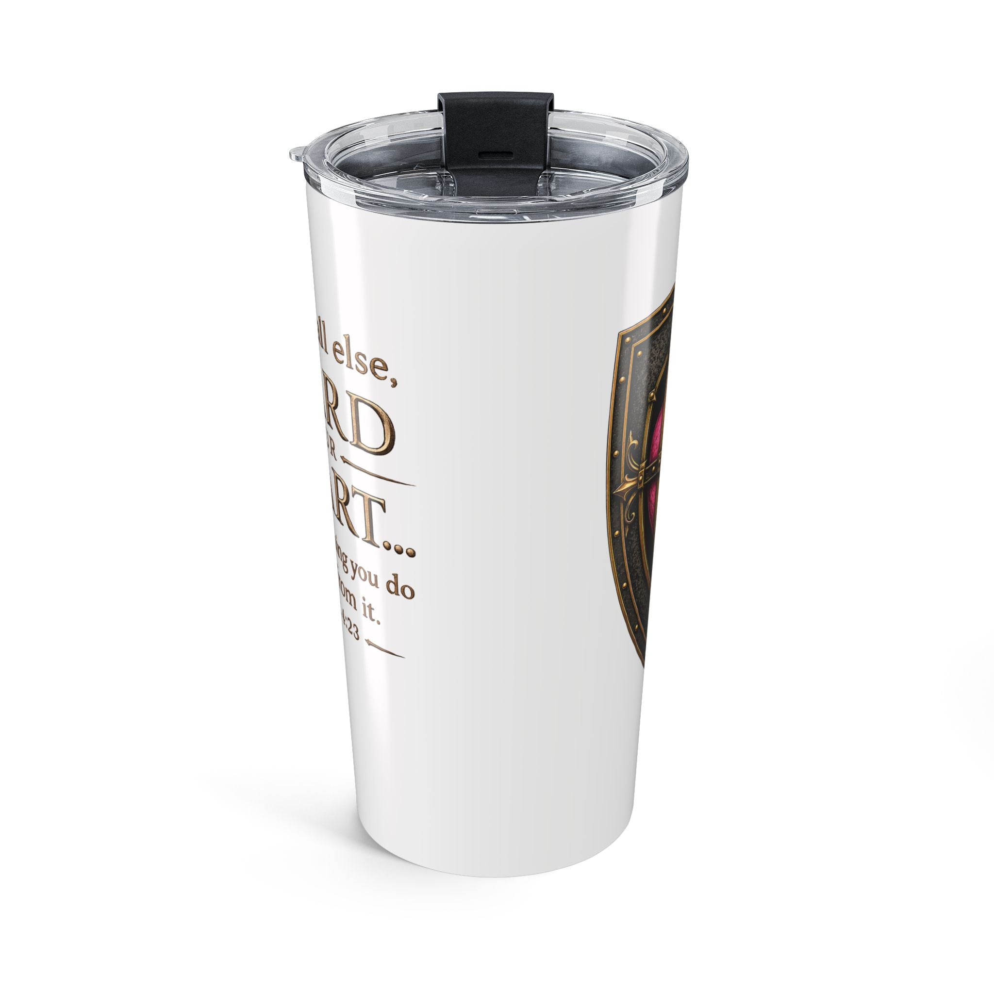 Feminine Heart Tribe Connection 20oz Tumbler — Founding Verse Gilded Heart Design