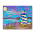 Canvas Art Lighthouse — Paint N' Sip Collection by Joy Carothers (Matte Stretched 1.25")