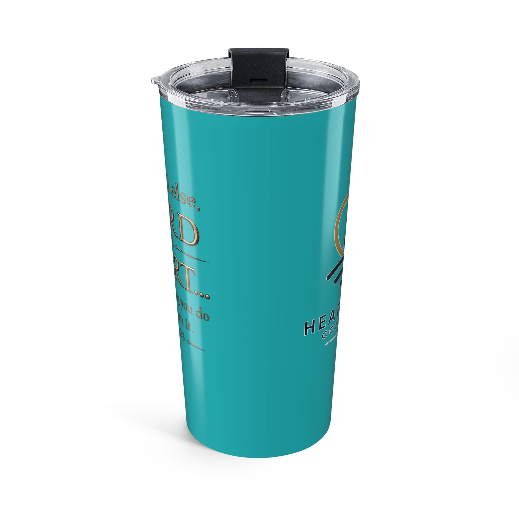 Heart Tribe Connection 20oz Tumbler — Founding Verse Logo Design