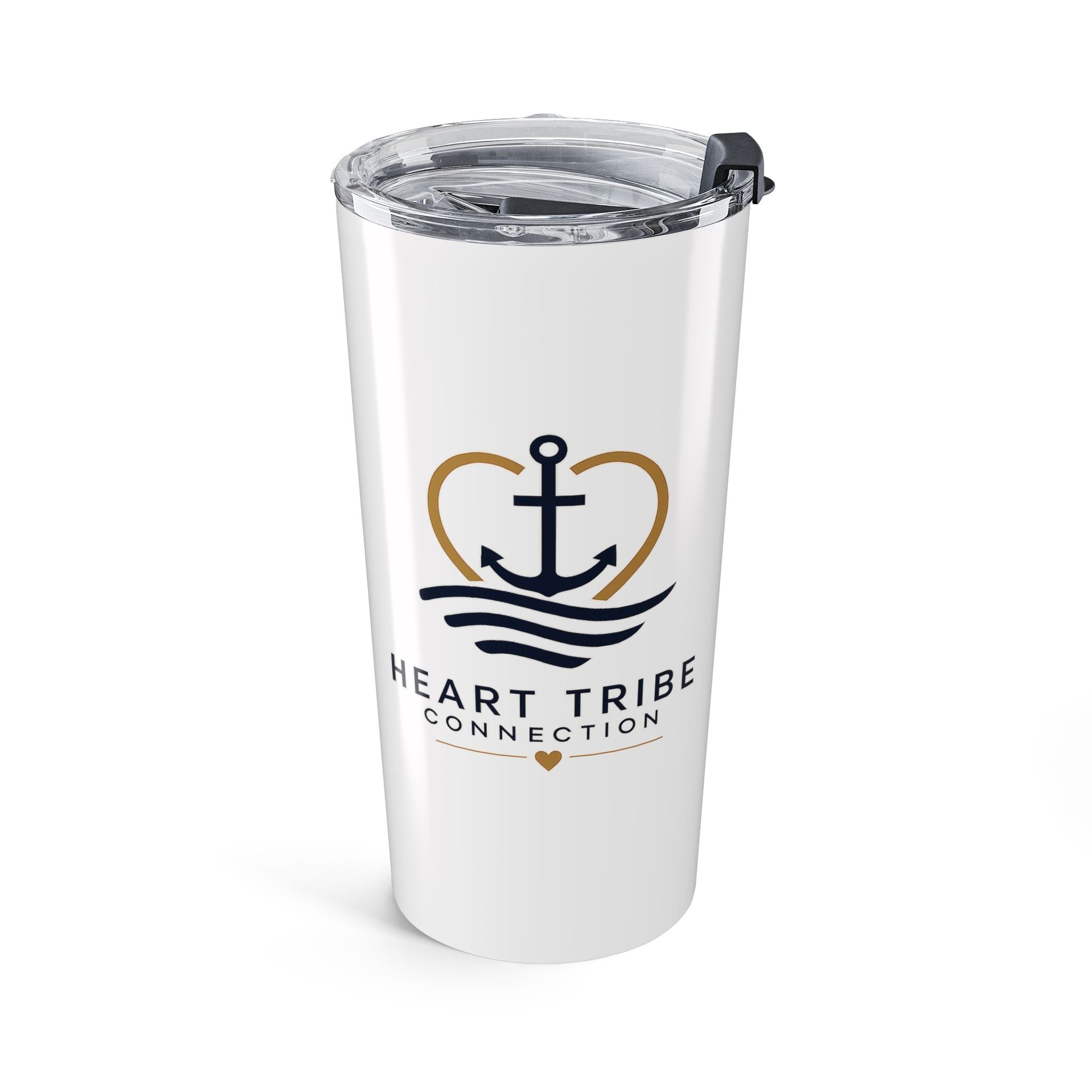 Heart Tribe Connection 20oz Tumbler — Founding Verse Logo Design