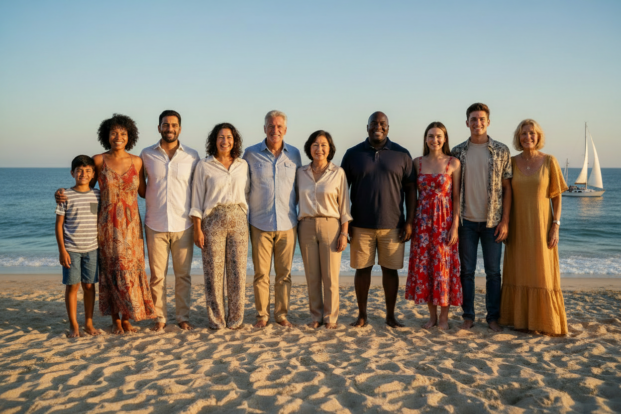 HeartTribe Connection - Banner with Sailboat